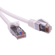 Патч-корд экранированный CAT6 F/UTP 4х2, LSZH, белый, 0.5м DKC RN6FU4505WH