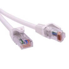 Патч-корд неэкранированный CAT6 U/UTP 4х2, LSZH, белый, 2м DKC RN6UU4520WH