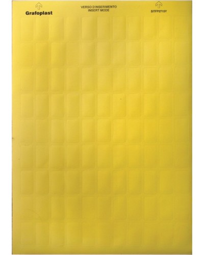 Табличка маркировочная, полиэстер DKC SITFP0615Y в Абакане Полки для шкафов и стоек Pintop.ru