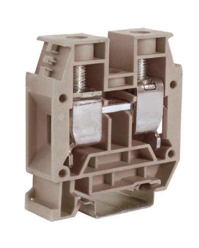 зажим серый 35 кв.мм DKC ZCBC35GR в Абакане Аксессуары для стоек и шкафов Pintop.ru