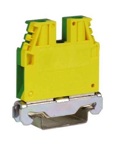TEC.6/O, зажим для заземления желт.зелен 6 кв.мм DKC (ZTO120) в Абакане Держатели, клипсы, скобы Pintop.ru