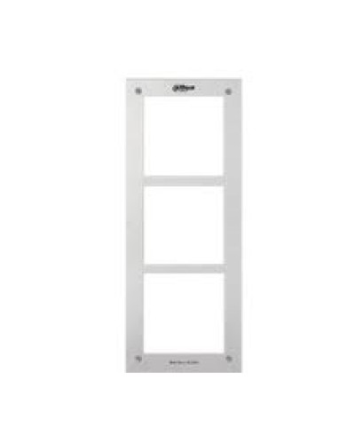 Рамка металическая для 3 модулей Dahua VTOF003 в Абакане Дополнительное оборудование для СКУД Pintop.ru