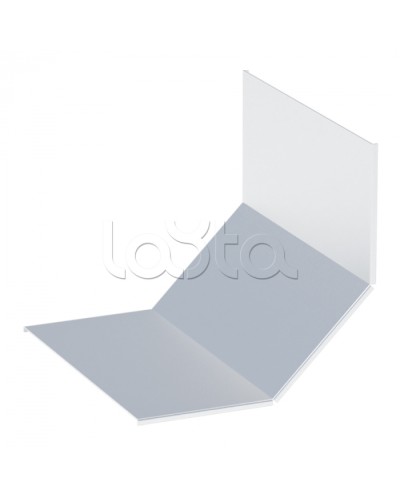 Крышка на угол 90 градусов верт. внутр. лестн. усиленная 100x400 мм (2 мм) HDZ EKF (kviltp90100400-2-HDZ) в Абакане Аксессуары для лотков Pintop.ru