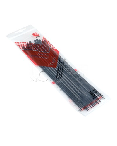 Хомут P6.6 стандартный (ч), 3.6x200 (50шт) FlexLock PROxima EKF (plc-fl-ctsb-3.6x200-r) в Абакане Стяжки-хомуты Pintop.ru