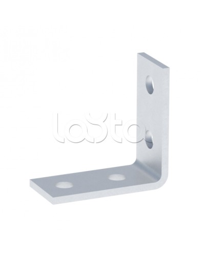 STRUT-пластина угловая 90гр. 4 отверстия HDZ EKF (stpu4-HDZ) в Абакане Аксессуары для лотков Pintop.ru