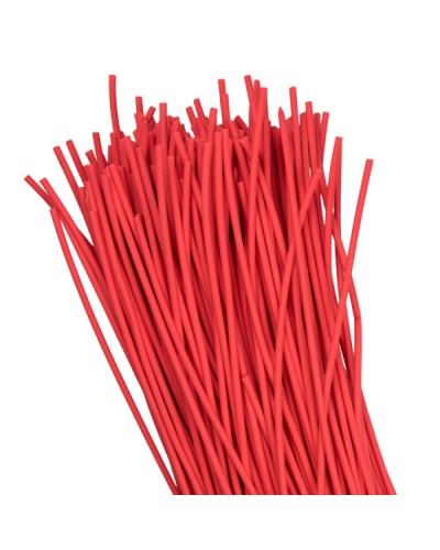 Термоусаживаемая трубка ТУТ нг 2/1 красная в отрезках по 1м EKF PROxima (tut-2-r-1m) в Абакане Аксессуары для кабель-канала Pintop.ru