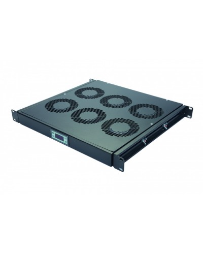 Панель вентиляционная с 6 вентиляторами, с контроллером Eurolan 60A-91-11-30BL в Абакане Вентиляторные модули Pintop.ru