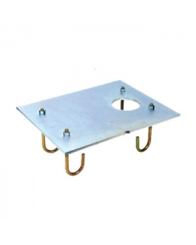 Пластина монтажная с анкерами для шлагбаумов 617 серии Faac 490095 в Абакане Запчасти для шлагбаумов и автоматики Pintop.ru