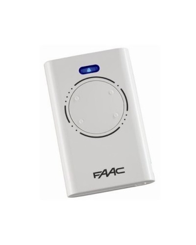 Брелок-передатчик 4-канальный Faac 787008 (белый) в Абакане Устройства радиоуправления для шлагбаумов и автоматики Pintop.ru