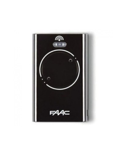 Брелок-передатчик 2-канальный Faac 7870091 (черный) в Абакане Устройства радиоуправления для шлагбаумов и автоматики Pintop.ru