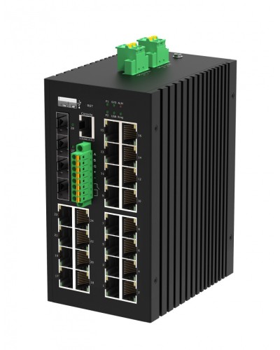 Управляемый промышленный L2+ коммутатор Gigalink GL-SW-G207-24P4ST-I в Абакане Коммутаторы Pintop.ru