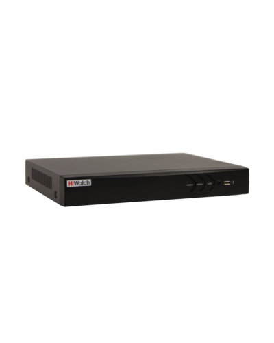 8-ми канальный гибридный HD-TVI регистратор HiWatch DS-H208UAF в Абакане Системы видеонаблюдения Pintop.ru