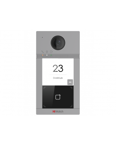 Вызывная панель HiWatch VDP-D4211W(B) в Абакане Вызывные видеопанели малоабонентные Pintop.ru