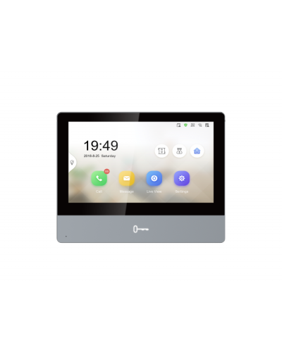 IP-видеодомофон с Wi-Fi Hikvision DS-KH8350-WTE1 в Абакане Абонентские IP устройства Pintop.ru