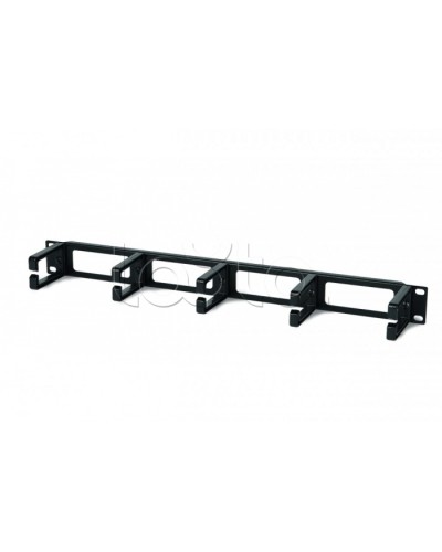 Кабельный организатор с пластиковыми кольцами 19, 1U Hyperline CM-1U-V6H2-PL в Абакане Аксессуары для стоек и шкафов Pintop.ru