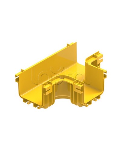 Ответвитель Т-образный пластиковый Hyperline FBTR-120-TEE в Абакане Аксессуары для лотков Pintop.ru