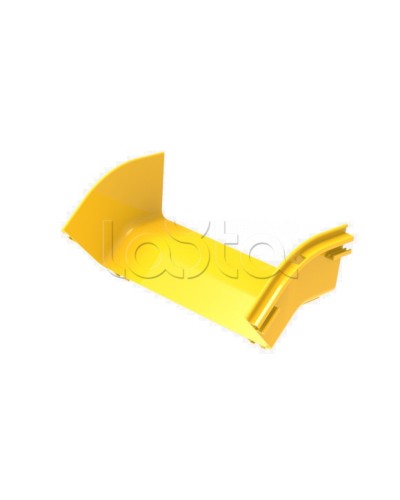 Угол 45° внешний (вниз) для оптического лотка Hyperline FBTR-300-ERS45 в Абакане Аксессуары для лотков Pintop.ru