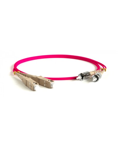 Патч-корд волоконно-оптический Hyperline FC-D2-504-SC/PR-ST/PR-H-5M-LSZH-MG в Абакане Патч-корды оптические Pintop.ru