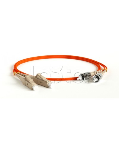 Патч-корд волоконно-оптический Hyperline FC-D2-62-SC/PR-ST/PR-H-3M-LSZH-OR в Абакане Патч-корды оптические Pintop.ru