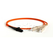 Патч-корд волоконно-оптический Hyperline FC-D2-62-ST/PR-ST/PR-H-3M-LSZH-OR