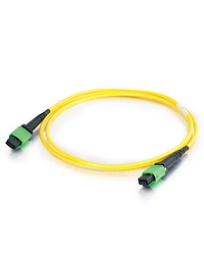 Патч-корд волоконно-оптический Hyperline FHD-MC3-9-MPOM12/AS-MPOM12/AS-B-2M-LSZH-YL в Абакане Патч-корды и пигтейлы Pintop.ru