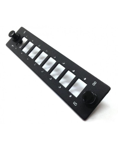 Бокс оптический 19 Hyperline FO-FP-W140H42-8SC/DLC-BK в Абакане Кросс оптический Pintop.ru