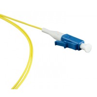 Пигтейл волоконно-оптический SM 9/125 (OS2), LC/UPC, 1 м, LSZH, белый Hyperline FPT-B9-9-LC/UR-1M-LSZH-WH