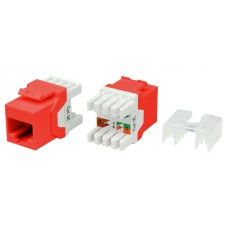 Вставка Hyperline (KJ8-8P8C-C5e-180-RD)