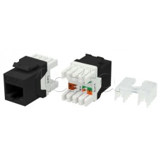 Вставка Hyperline (KJ8-8P8C-C6-180-BK)