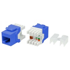 Вставка Hyperline (KJ8-8P8C-C6-180-BL)