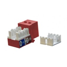 Вставка Hyperline (KJ9-8P8C-C5e-90-RD)
