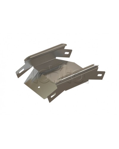 Угол 45° вертикальный наружный Hyperline RST-VEA45-600-100-0,8-SZ в Абакане Аксессуары для лотков Pintop.ru