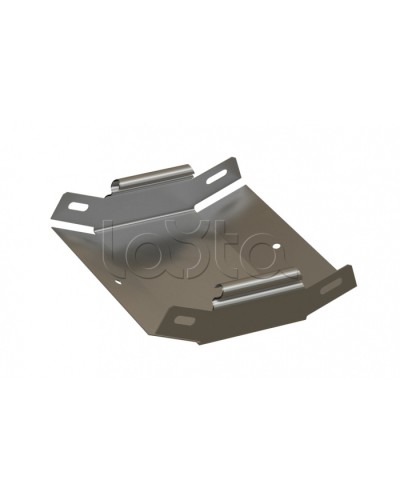 Угол 45° вертикальный внутренний Hyperline RST-VIA45-150-100-0,8-SZ в Абакане Аксессуары для лотков Pintop.ru