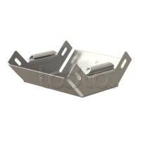 Угол 90° вертикальный внутренний Hyperline RST-VIA90-600-80-0,8-SZ