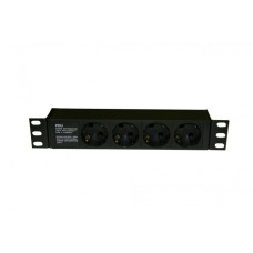 Блок розеток Hyperline SHE10-4SH-IEC