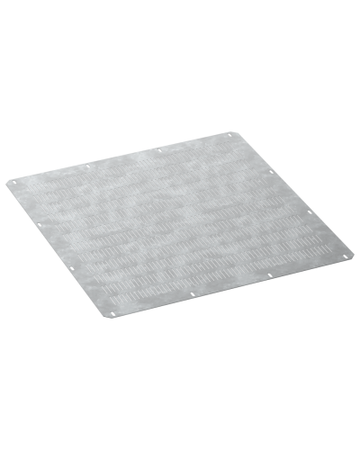 FORMAT Фланец основания вентилируемый в шкаф 800х800мм IEK (FO-00-FBV-080-080) в Абакане Аксессуары для стоек и шкафов Pintop.ru