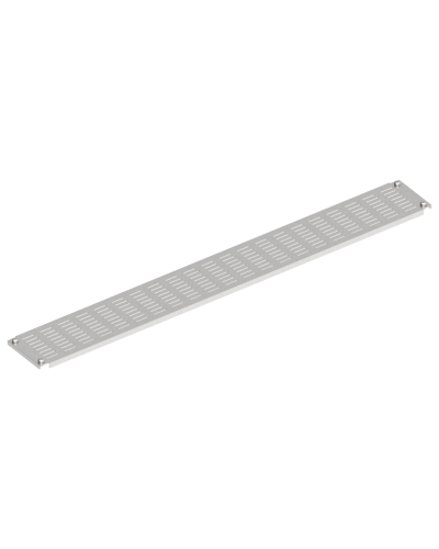 FORMAT Заглушка панели нижней наборной вентилируемой 100мм шкаф шириной 1000мм IEK (FO-00-PLTV-010-100) в Абакане Аксессуары для стоек и шкафов Pintop.ru