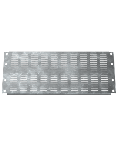 FORMAT Заглушка панели нижней наборной вентилируемой 200мм в шкаф шириной 600мм IEK (FO-00-PLTV-020-060) в Абакане Аксессуары для стоек и шкафов Pintop.ru