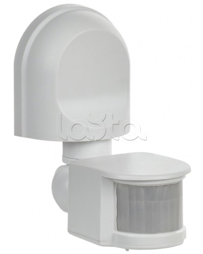 Датчик движения ДД-008 1100Вт 180град 12м IP44 белый IEK (LDD10-008-1100-001) в Абакане Дополнительное оборудование для ОПС Pintop.ru