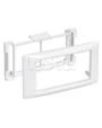 Рамка и суппорт на 4 модуля 45×45 IEK CKK-40D-RSU4-075-K01 в Абакане Распределительные коробки Pintop.ru