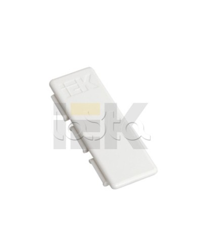 Соединитель на стык для закрытия распила c лицевой стороны при соединении кабель-каналов типоразмера 100х60 IEK (CKK-40D-SL75-K01) в Абакане Аксессуары для кабель-канала Pintop.ru