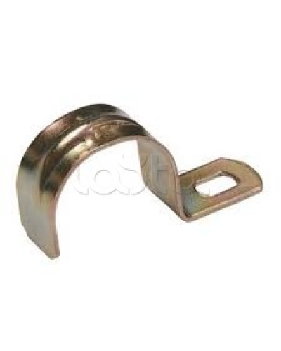 Скоба металлическая однолапковая d14-15 IEK CMAT10-14-100 в Абакане Держатели, клипсы, скобы Pintop.ru