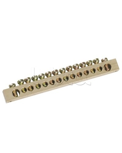 Шина нулевая 8x12 8/2 IEK YNN21-08-100 в Абакане Клеммные колодки Pintop.ru