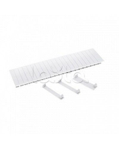 Заглушка 12 модулей белая IEK YZM10-12-K01 в Абакане Аксессуары для кабель-канала Pintop.ru