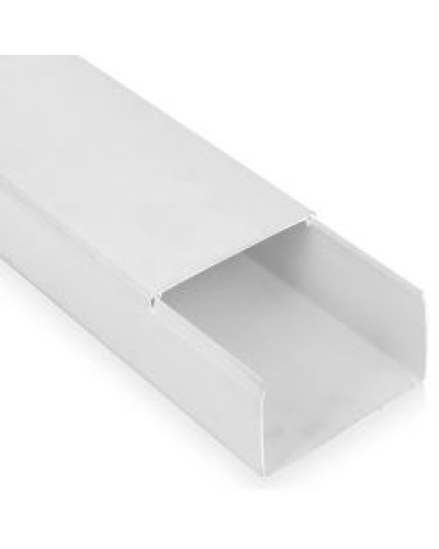 Кабель-канал 100х60 ECOLINE (8 м/уп) IEK (CKK11-100-060-1-K01) в Абакане Кабель-канал Pintop.ru