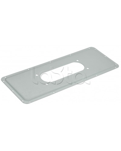 TITAN Фланец кабельный 345х120 с отверстием IEK (TI-00D-FL-345-120) в Абакане Аксессуары для стоек и шкафов Pintop.ru