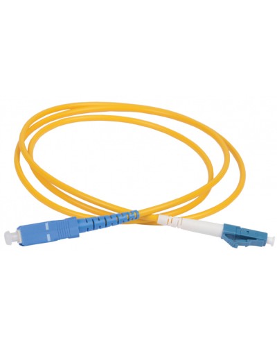 ITK Оптический (патч-корд), SM, 9/125 (OS2), LC/UPC-SC/UPC,(simplex),20м (FPC09-LCU-SCU-C1L-20M) в Абакане Патч-корды оптические Pintop.ru