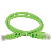 ITK Коммутационный шнур (патч-корд), кат.6 UTP, 1м, зеленый (PC02-C6U-1M)