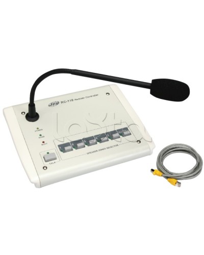 Станция настольная микрофонная JDM RC-110 в Абакане Микрофонные консоли и микрофоны Pintop.ru