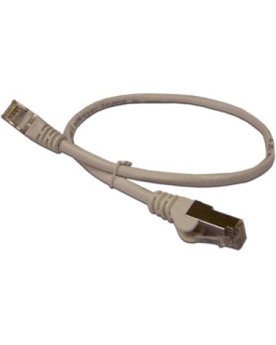 Патч-корд RJ45 - RJ45, 4 пары, FTP, категория 6, 1.5 м, серый LANMASTER LAN6-S45-45-1.5-GY в Абакане Патчкорды (медные) Pintop.ru